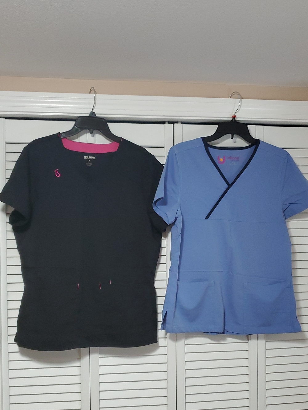 Two  pc bundle scrub tops.